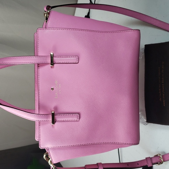 kate spade Handbags - Kate Spade New York Pink Leather Top Handle/Crossbody/Satchel Handbag